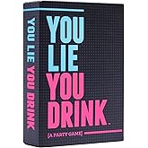 DSS Games You Lie You Drink - The Drinking Game for People Who Can't Lie [for Game Night, Pregames, Friend Groups, & More]