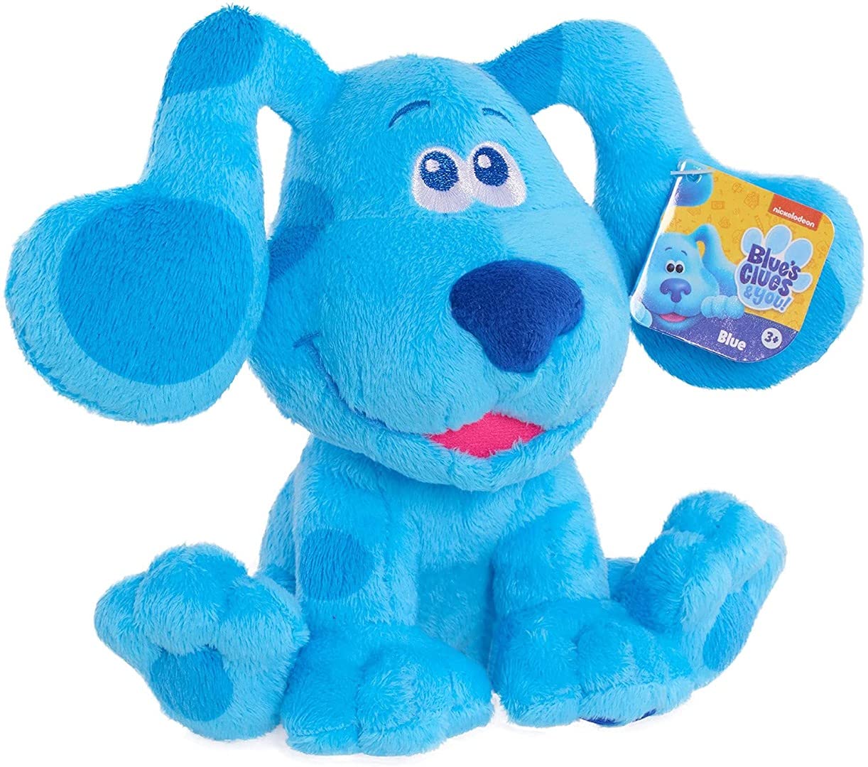 Famosa - Blues Clues Basic Plush, Size 19cm, Blue, for All Ages (BLU00210), Multicoloured