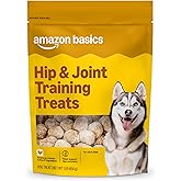 Amazon Basics Chicken Flavor Hip &amp; Joint Training Treats for Dogs, 1 lb. Bag (16 oz) (Previously Wag)