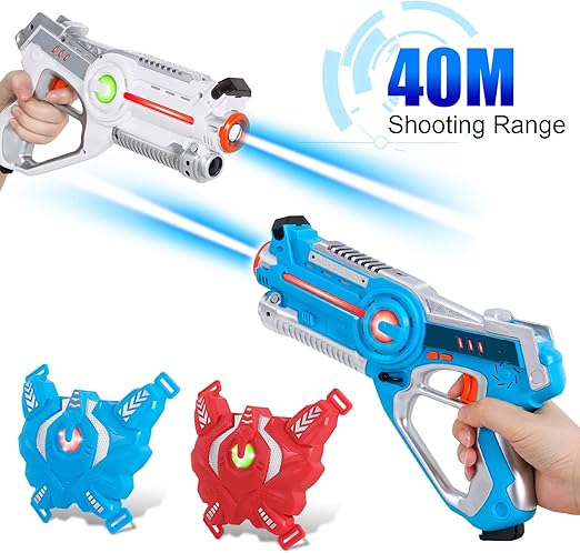 pistola laser x doble amazon