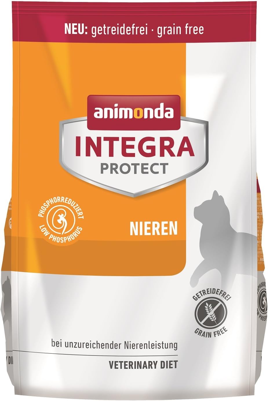 animonda Integra Protect Nieren (Renal) cat, dry food for chronic renal insufficiency 1.2kg, Poultry and beef, 1.2 kg (Pack of 1)