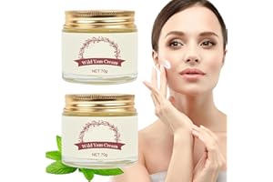 PUDOEN Wild Yam Cream-Annas Wild Yam Cream Organic for Hormone Balance, Annas Wild Yam Cream,Women's Organic Wild Yam Root Cream Promoting Perimenopause & Menopause Support for All Skin Types