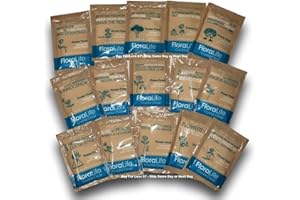 GARDEN TRENDS Cut Flower Food Floralife Crystal Clear 20 Powdered Packets