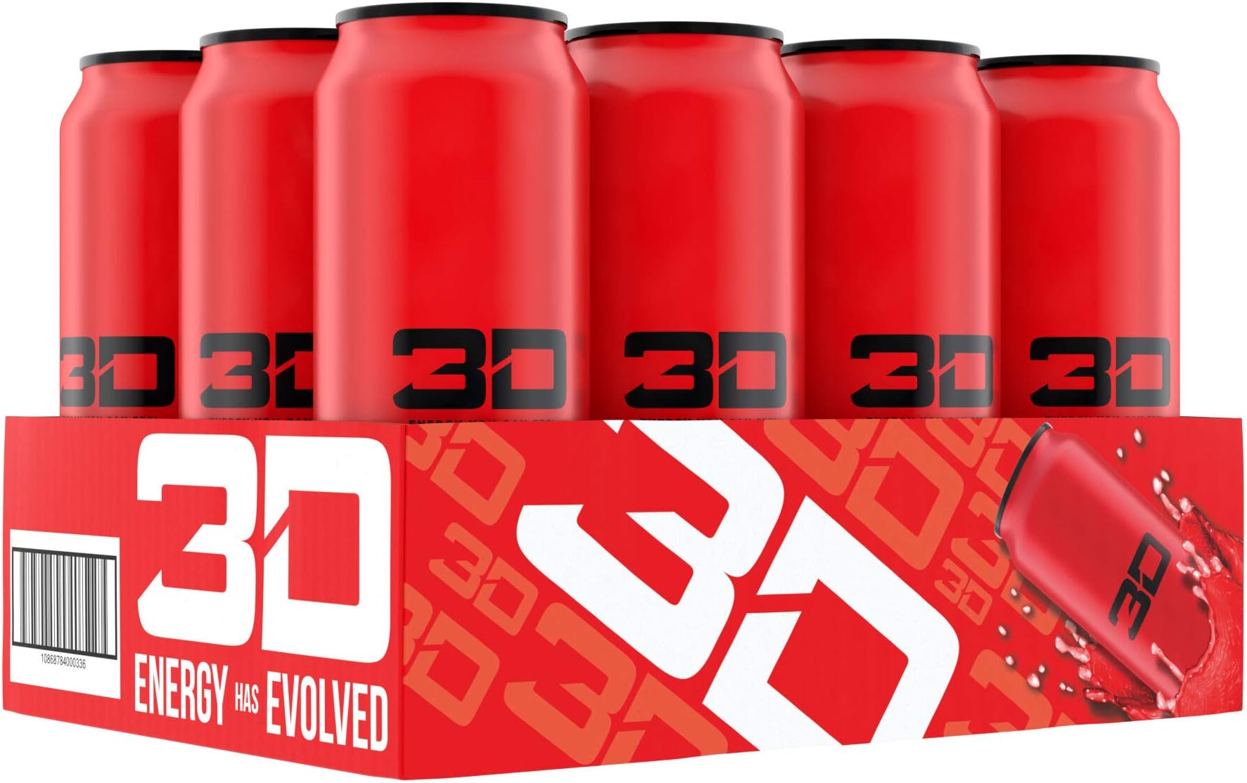 3D Energy Drink - Red