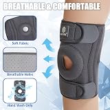MAYKI Knee Support Brace with Patella Gel Pad Adjustable Straps view 5