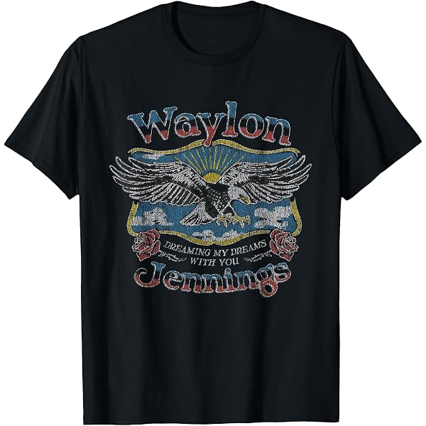 Waylon Color Camisetas Para Niños De Waylon Jennings