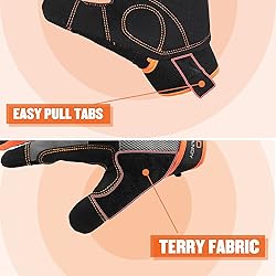 HANDLANDY Touchscreen Work Gloves for Men and