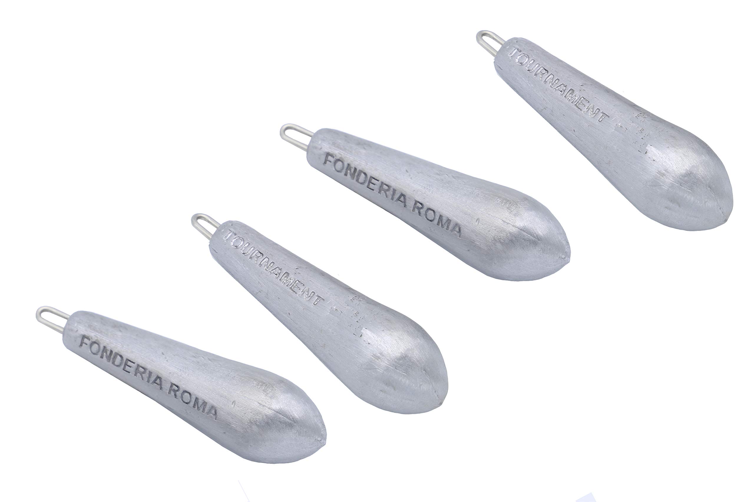 Fonderia Roma, lead Tournament ring stainless steel, lead grey, 100 Gr