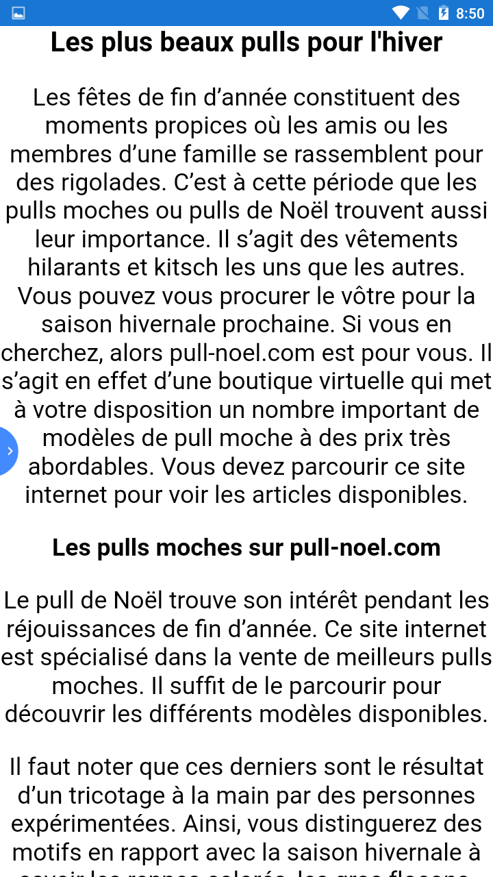 Amazon Com Les Plus Beaux Pulls Pour L Hiver Appstore For Android