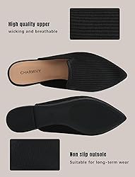 Charmivy Knit Mules for Women