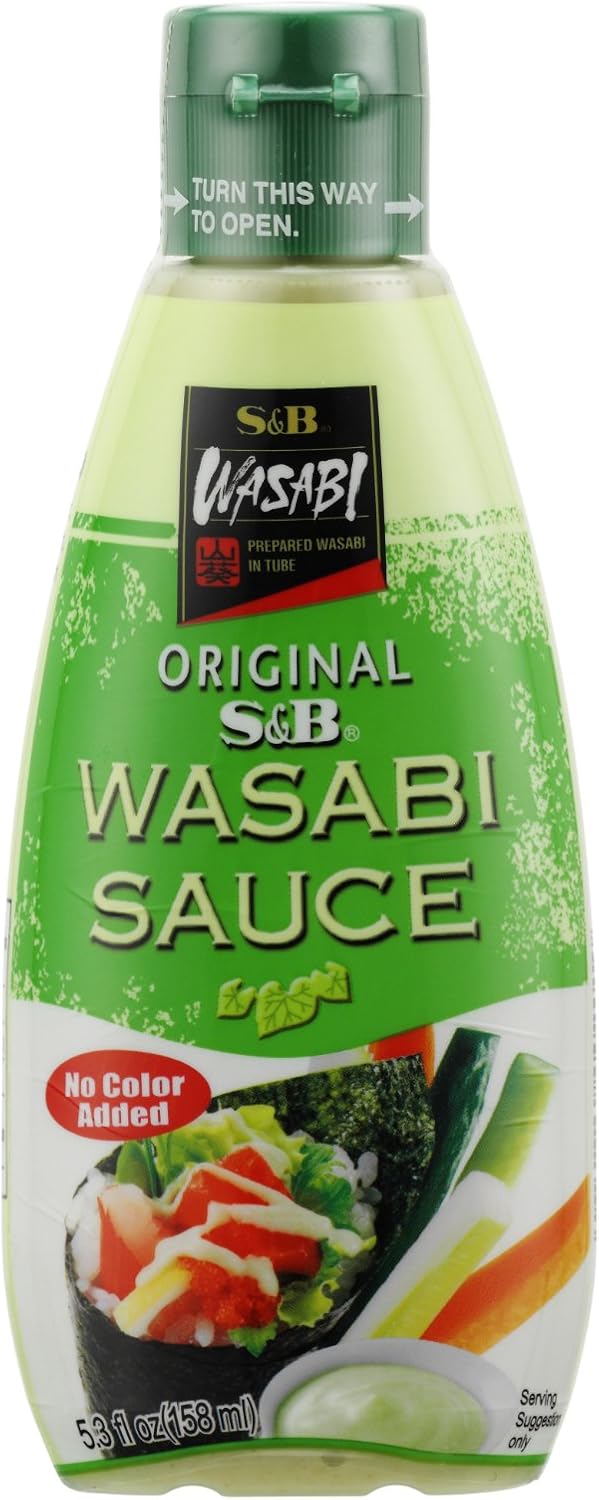 S&B Wasabi Sauce 170 g (Pack of 6) Amazon.co.uk Grocery