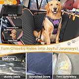 KYG Car Seat Cover 5-in-1 Waterproof Dog Hammock 53 x 58 inches view 6