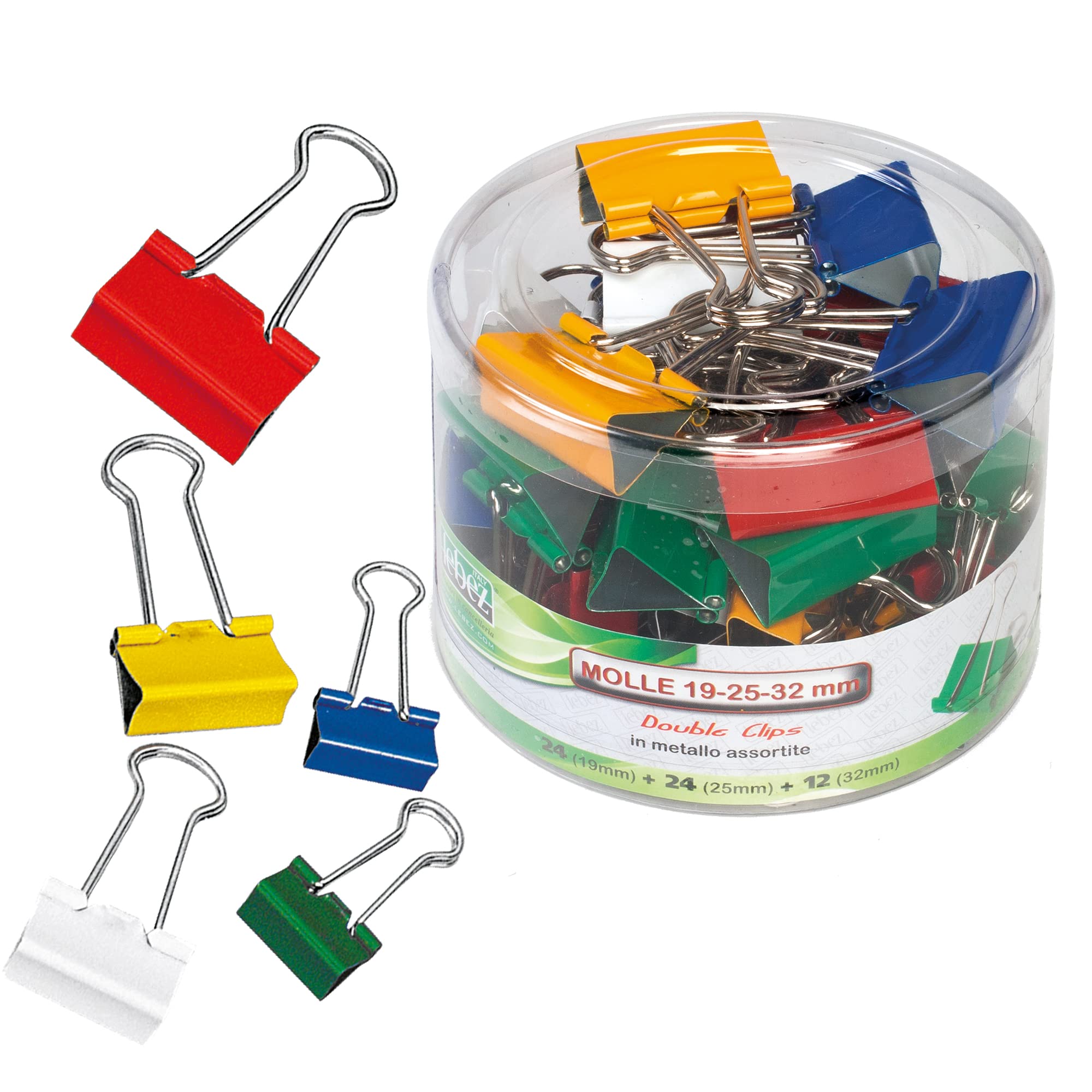 LEBEZ 566 BARATTOLI Foldback Clips, Multiple Scanning Formats