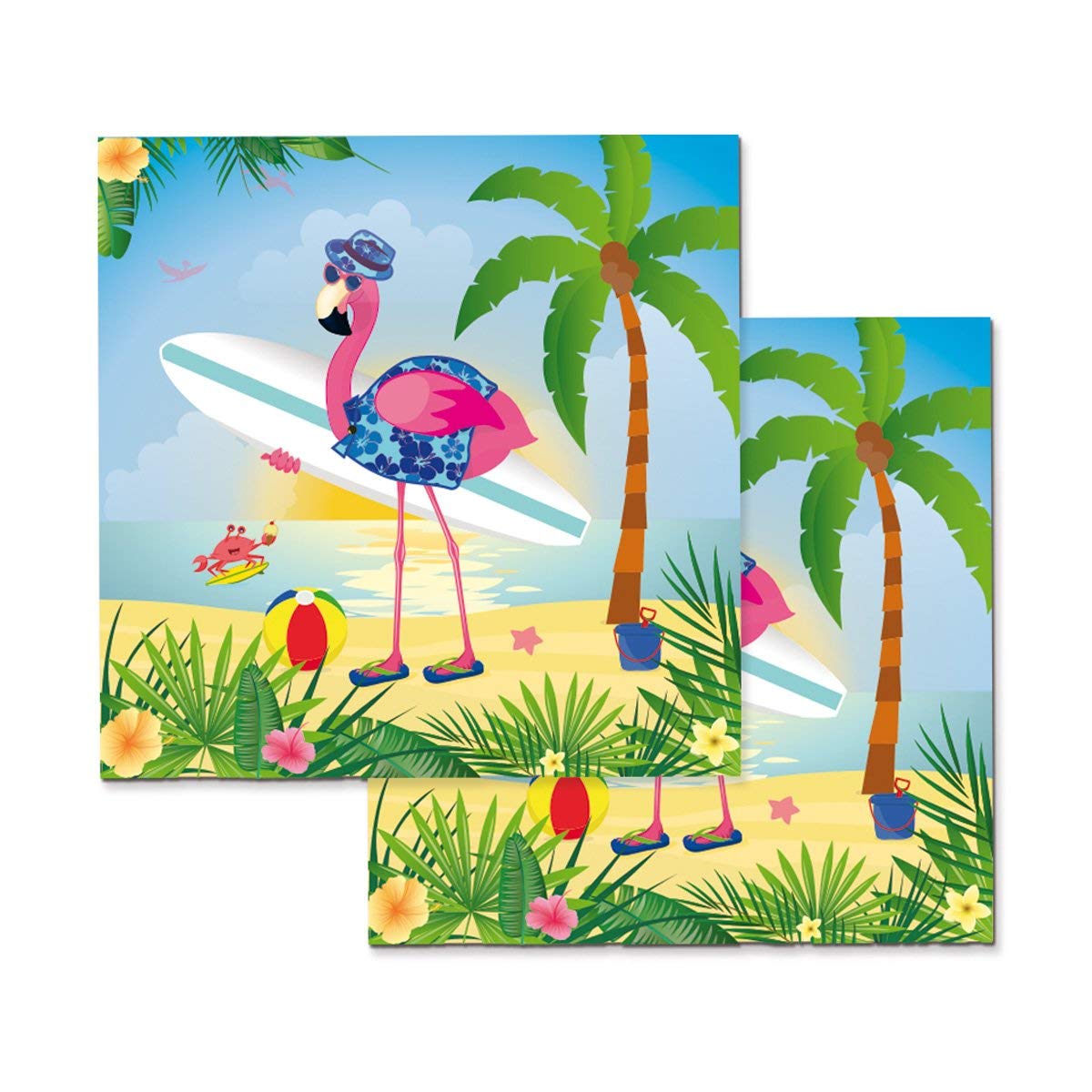 Folat - Flamingo Napkins - 33x33 cm - 20 pieces