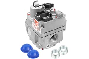 VATICAS 700-506 Gas Valve 720000 BTU/H Fit for Robertshaw 700 Series, Combination Furnace Gas Valve Repair Parts, Fast Opening, for Natural, Manufactured, Mixed, LPG and LPG/Air Mixtures