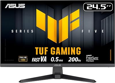 ASUS TUF Gaming VG257Q5A 24.5 inch Full HD 200Hz ELMB SYNC FreeSync