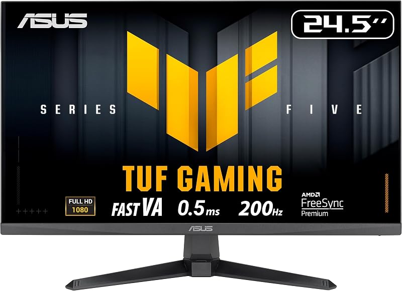 ASUS TUF Gaming VG257Q5A 24.5 inch Full HD 200Hz ELMB SYNC FreeSync