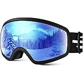 LOEO Kids Ski Goggle, Snow Ski Goggles for Kids Youth Teens Boys and Girls from 5-14