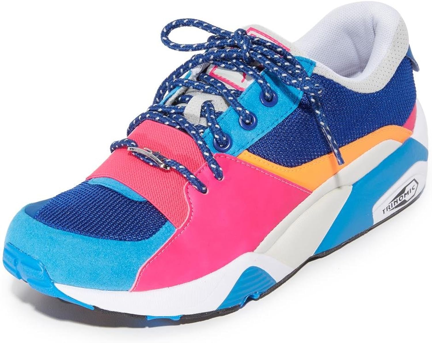 PUMA R698 Women Party Pink Glo/Glacier Gray 8 Amazon.co