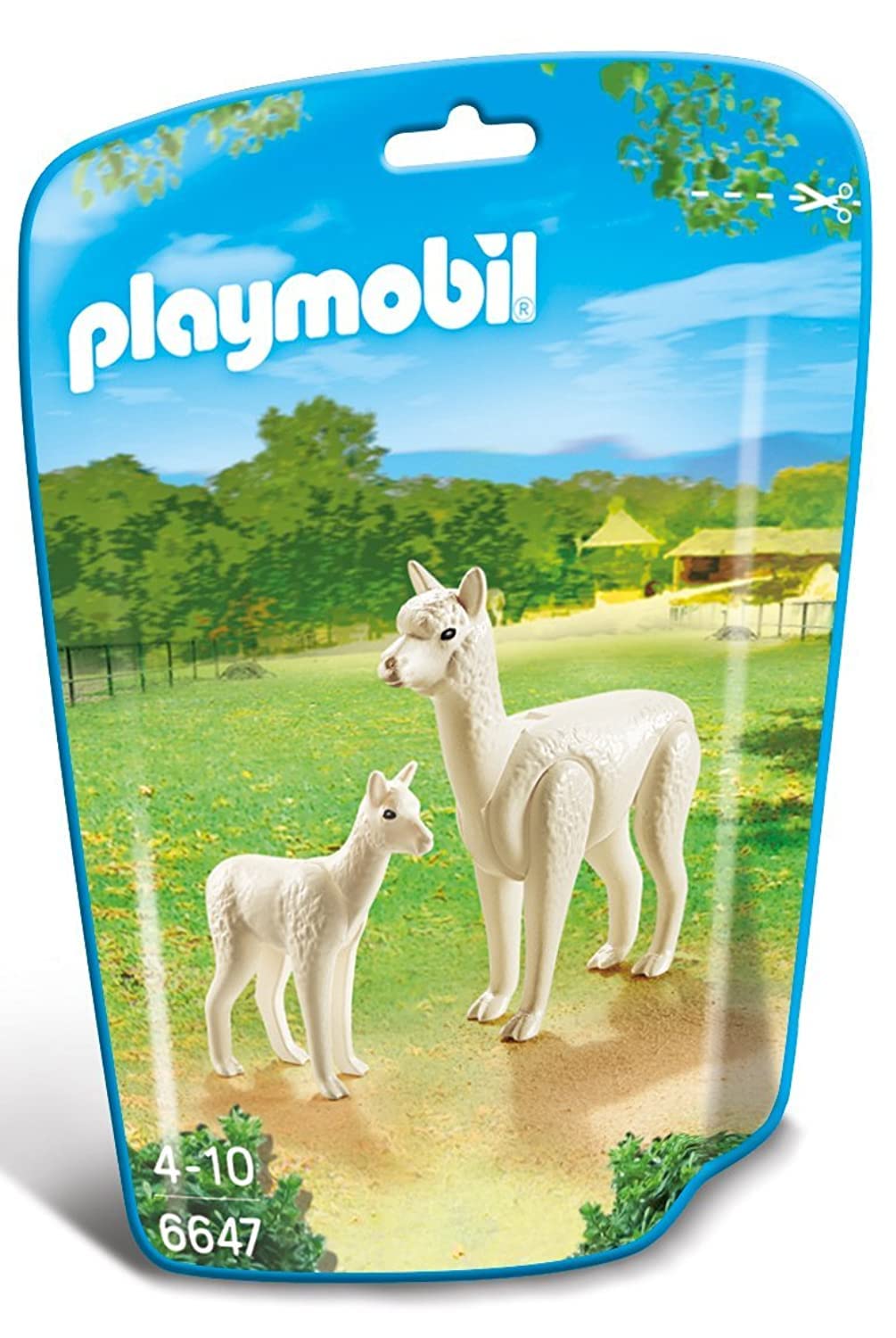 Playmobil 6647 Alpaca with Baby, Fun Imaginative Role-Play, PlaySets Suitable for Children Ages 4+