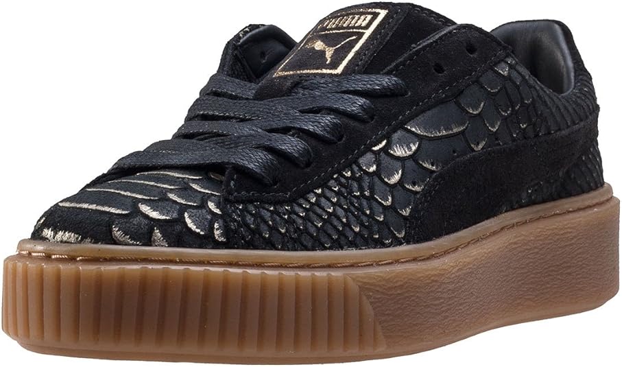 puma negro con dorado