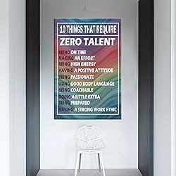 Motivational Office Wall Art Inspirational Canvas