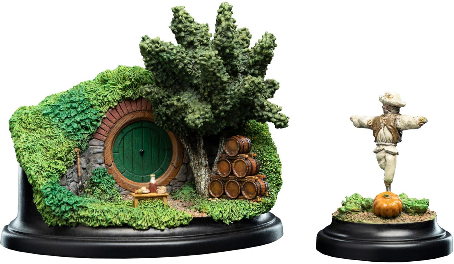 Weta Workshop The Hobbit: An Unexpected Journey Diorama Hobbit Hole - 15 Gardens Smial 14.5 x 8 cm