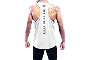 Boyzn Men's 1, 3 or 5 Pack Y-Back Workout Tank Tops, Athletic Muscle Gym Tank Tops, Fitness Bodybuilding Sleeveless T-Shirts