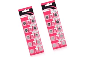 10pcs / 20pcs AG12 LR43 Alkaline Button Cell Batteries 1.5V AG12 LR43 Button Batteries for Watches Toy Portable Devices