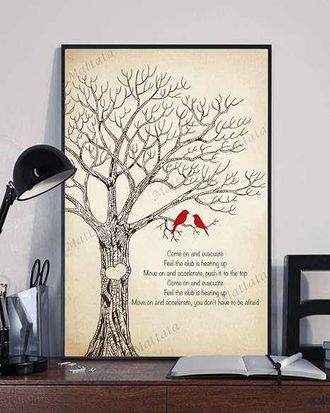 Amazon Com Mattata Decor Gift Evacuate The Dancefloor Song