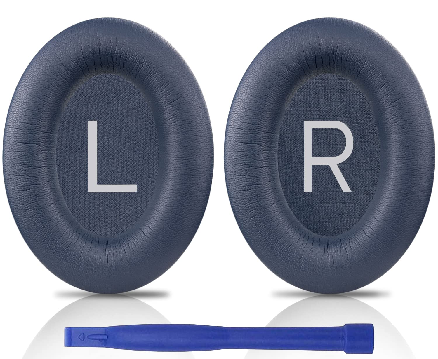 SOULWIT Professional Ear Pads Cushions Replacement for Bose QuietComfort 45 (QC45)/QuietComfort SE(QC SE) Over-Ear Headphones, Earpads with Softer Protein Leather, Noise Isolation Foam (Blue) — image 1