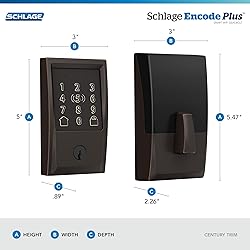 Schlage BE499WBCEN716 Encode Plus Century WiFi