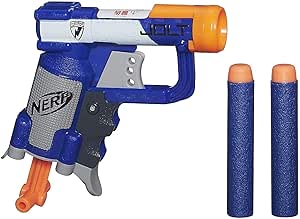 pistola nerf azul