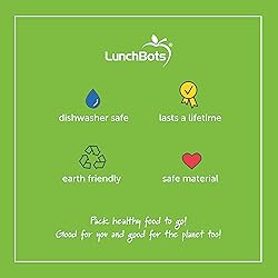 LunchBots Build -a- Bento Lunch Box, Silicone Bento