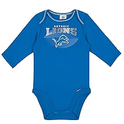 Gerber Unisex Baby NFL 2 Pack Long Sleeve Onesie