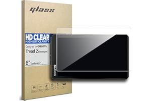 INNOSURE Premium Tempered Glass Screen Protector Designed for Garmin Tread 2 Powersport 6 Inch Rugged GPS Navigator Touchscre