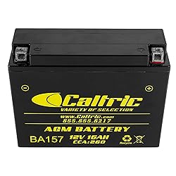 Caltric Agm Battery Compatible with Yamaha V-Max