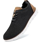 Men's Casual Dress Oxfords Sneakers Business Mesh Breathable Lightweight Walking Shoes Tennis Comfortable