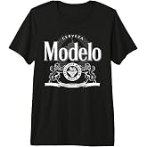 Modelo Black and White Logo Premium Tri-Blend T-Shirt