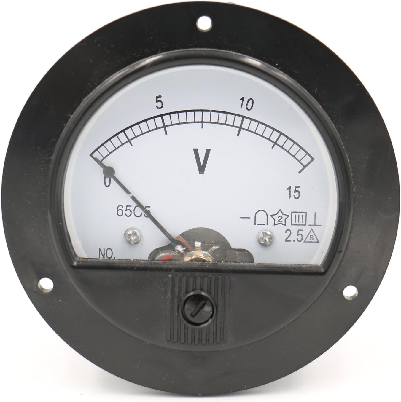 Baomain 65C5 Analogue Panel Meter Volt Voltage Gauge Analog Voltmeter