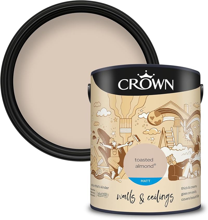 Crown Retail Core Emulsion Matt Toasted Almond 5 L