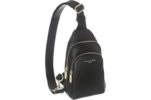 AOCINA INICAT Small Sling Bag Crossbody Vegan Leather Fanny Packs for Women Women Fashionable Chest Bag for Travel