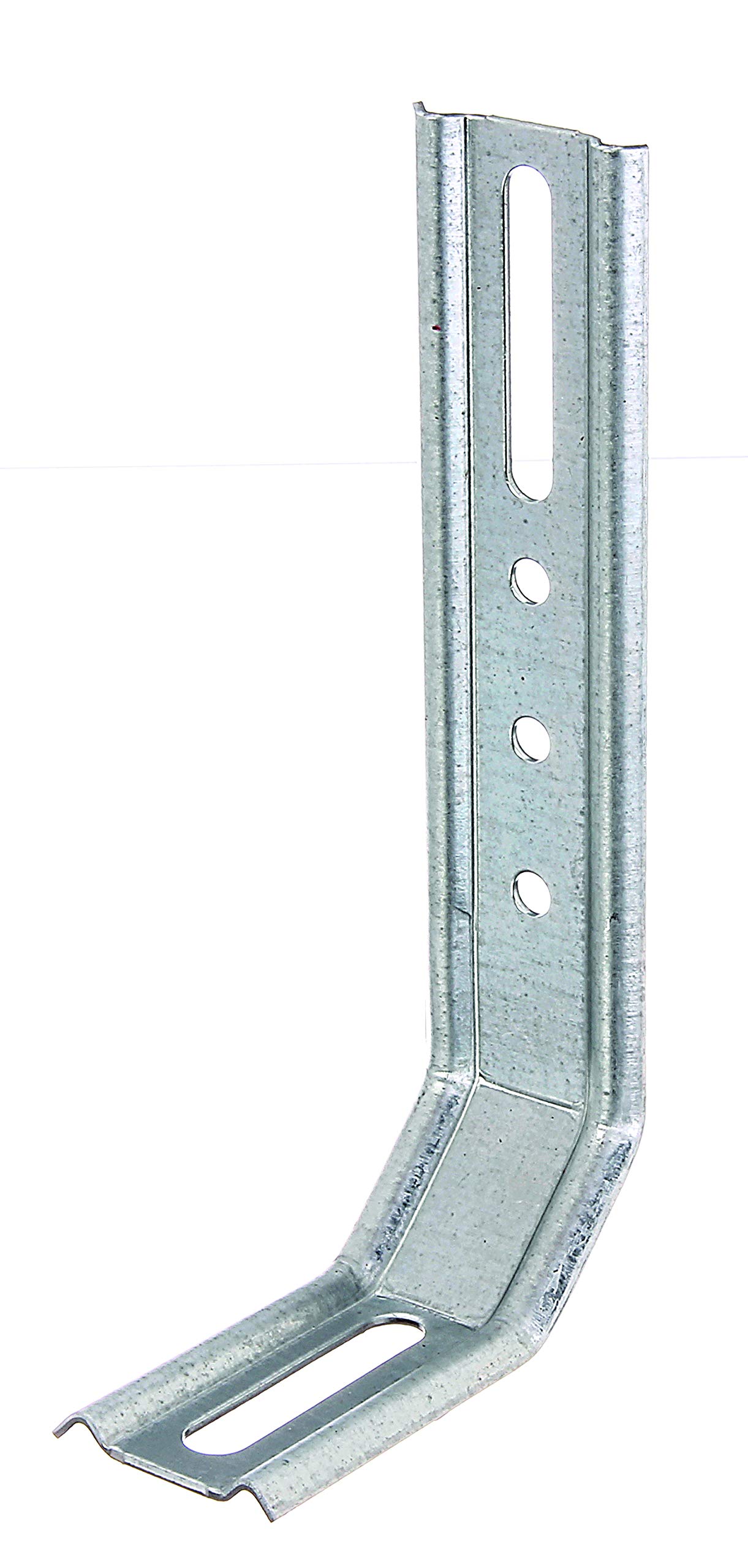 Adjustable Bracket Embossed with Slot Sendzimir-Galvanised 72 x 140 x 30 mm / 25 STK.
