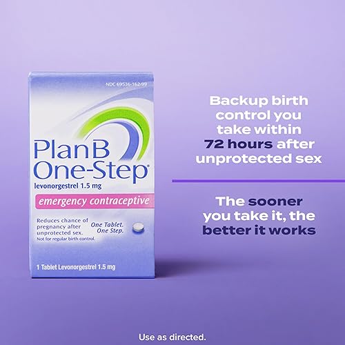Plan B One-Step Emergency Contraceptive, Mg (1 Tablet) in