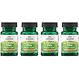 Swanson L. Reuteri Probiotic Plus w/L. Rhamnosus L. Acidophilus & FOS Prebiotic Digestive Support - Promotes Gut Health w/ 7 Billion CFU per Capsule - (30 Veggie Capsules) (4 Pack)