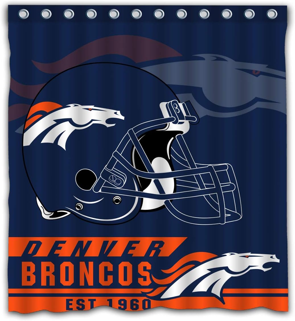 Amazon Com Felikey Custom Denver Broncos Waterproof Shower