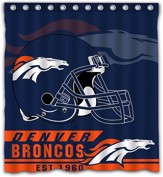 Amazon Com Felikey Custom Denver Broncos Waterproof Shower