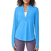 G4Free Womens UPF 50+ Sun Shirts Lightweight Quick Dry Long Sleeve Workout Tops Lightweight Running Pullover