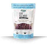 Elderwise Purple Sea Moss, Sun-Dried Wildcrafted Gracilaria, Makes 24oz Gel | Raw Single-Ingredient Sea Moss; Soak And Blend with Water to Make Fresh Gel for Smoothies and Daily Use