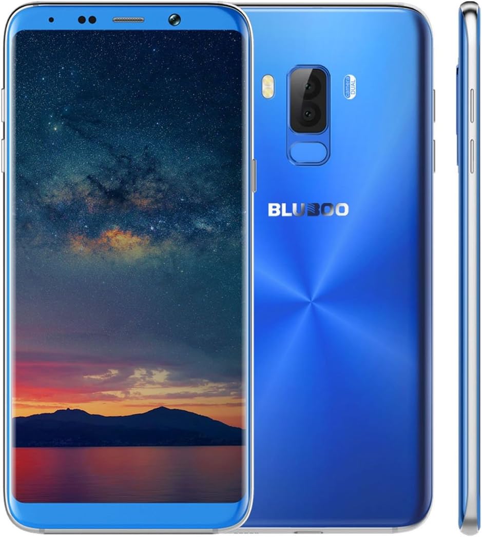 BLUBOO S8+ 4GB+64GB 6.0 inch Android 7.0 MTK6750T Octa Core up to 1.5GHz GSM & WCDMA & FDD-LTE (Blue)